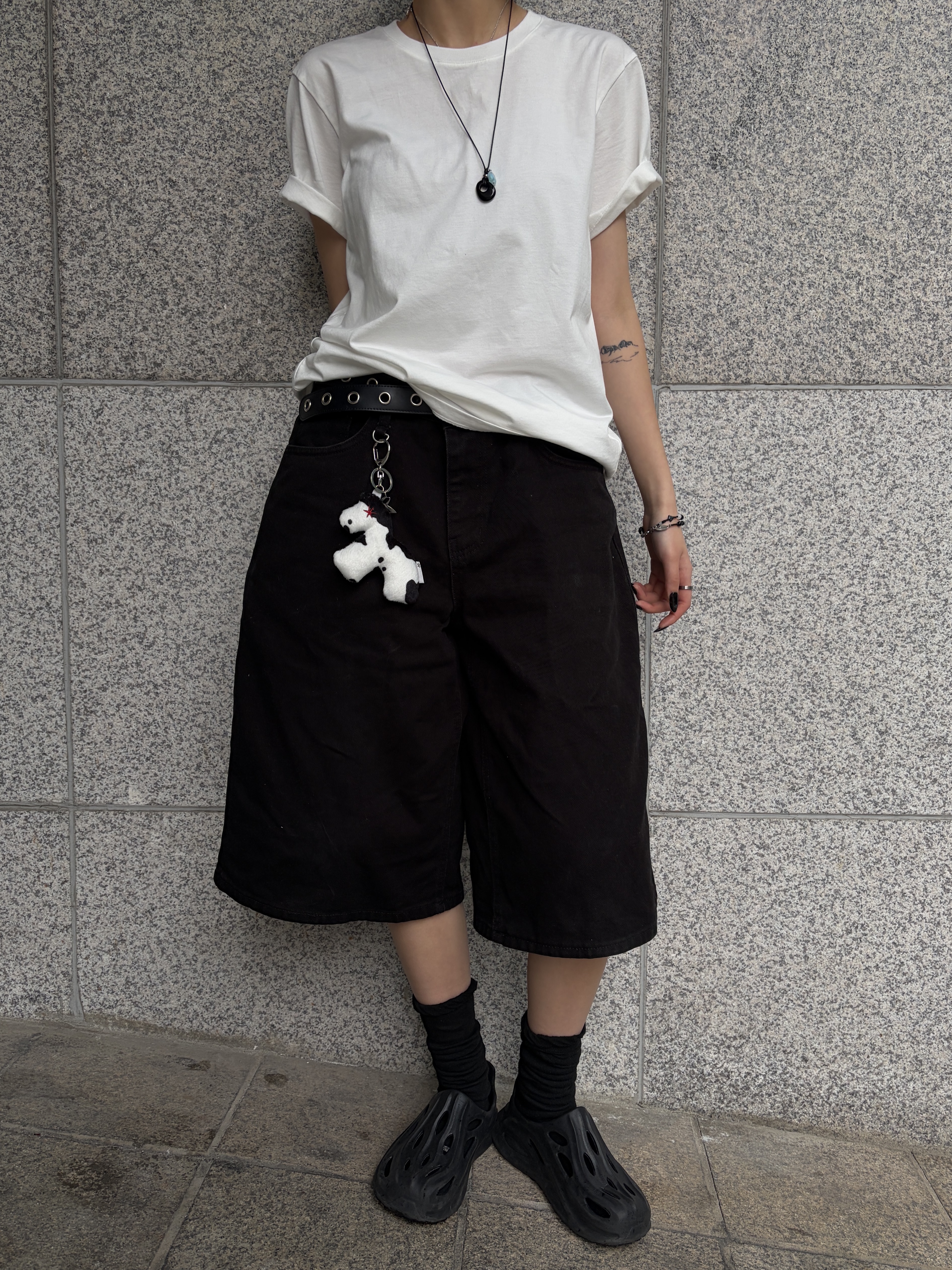 Riomeu Cyanus Lnotted Necklace, Riomeu Cyanus Layered Bracelet 착용 스타일