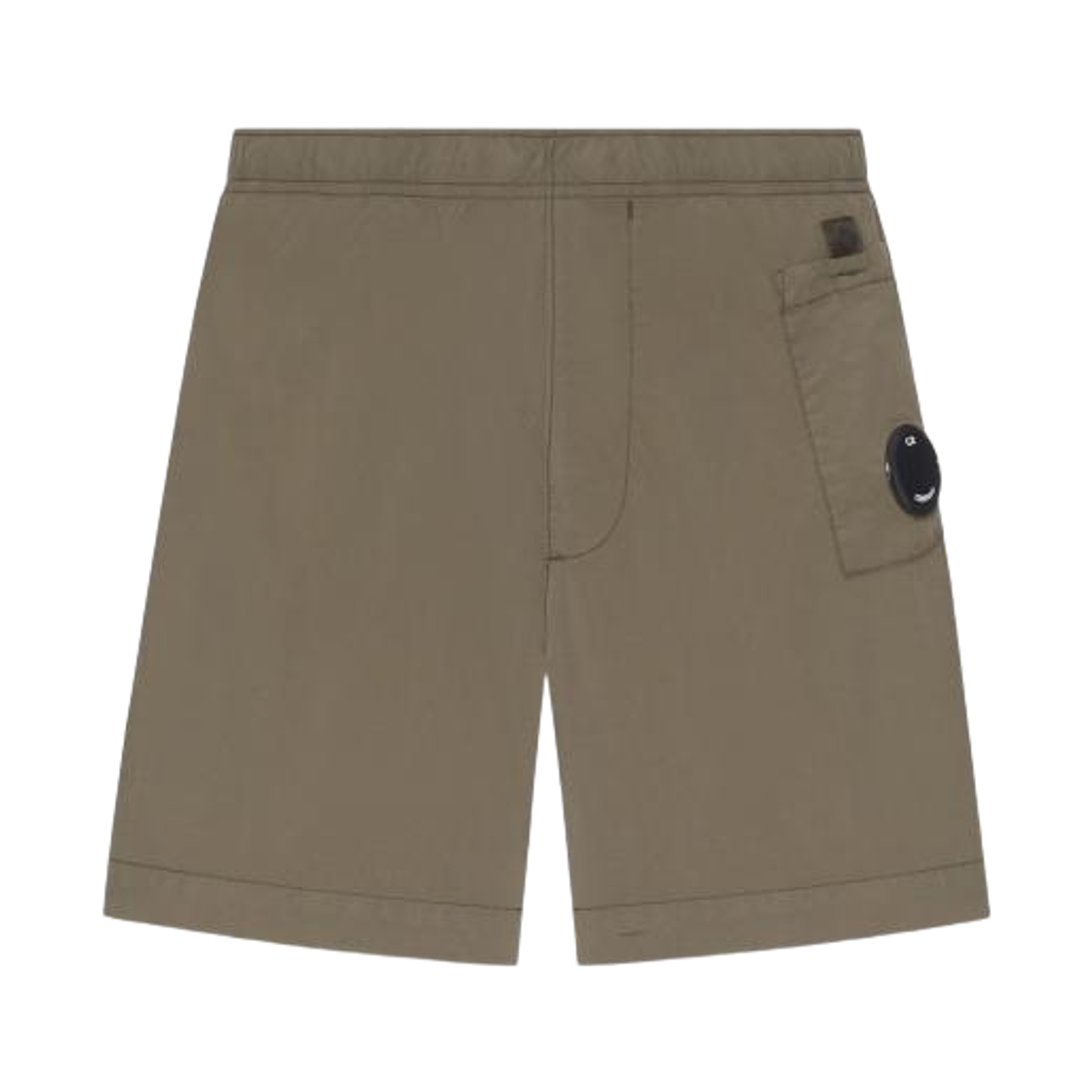 RSCMBW733A006252G683 C.P. Company Flatt Nylon Lens Swim Shorts Ivy Green - 26SS