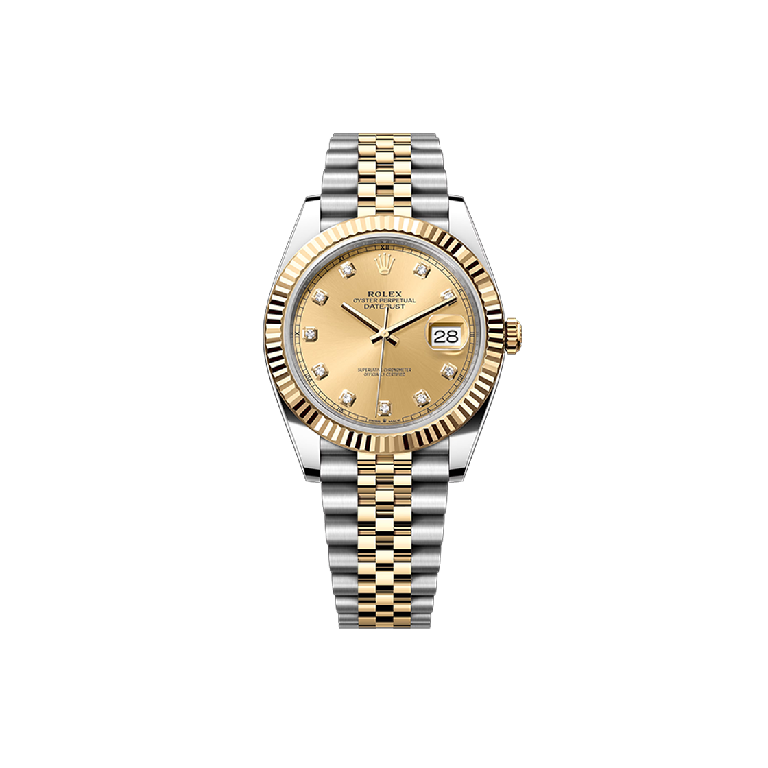 IT8RL5Q5339J Rolex Datejust 126333 Champagne 10P Jubilee