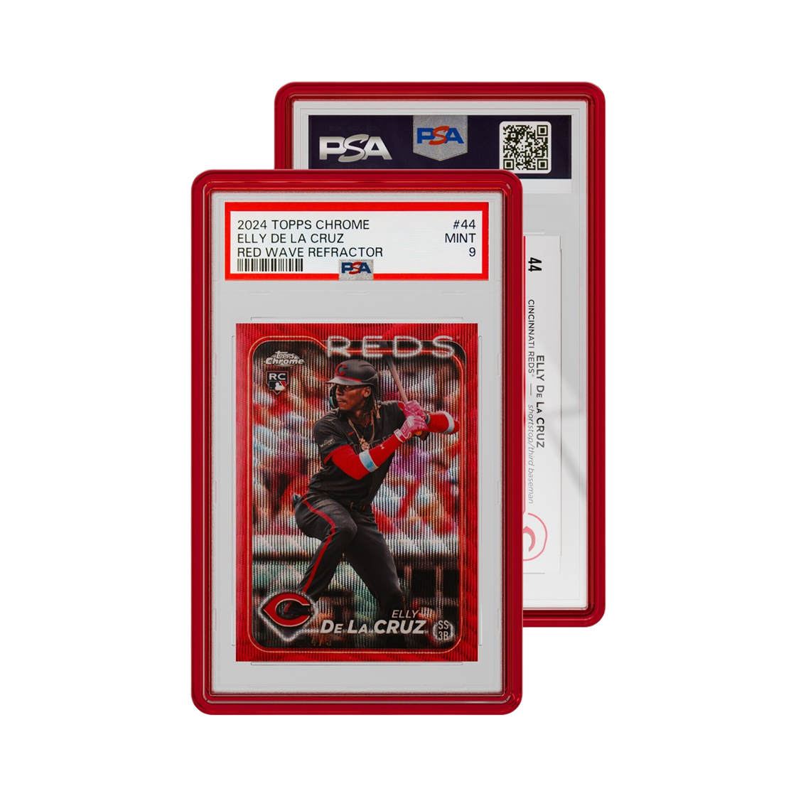 로키 PSA그레이디드가드 쥬얼 범퍼 케이스 레드(Locky PSA GradedGuard Jewel Bumper Case RED)
