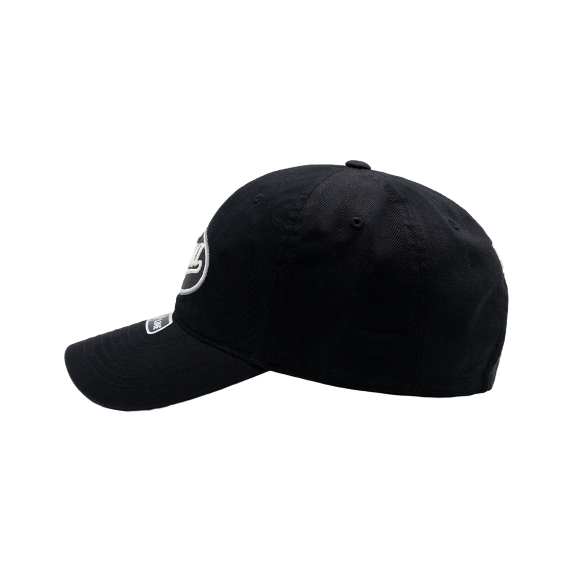 위얼드월드 써클로고 와펜 볼캡 블랙(Weird World Circle Logo Wappen Ball Cap Black) - 3