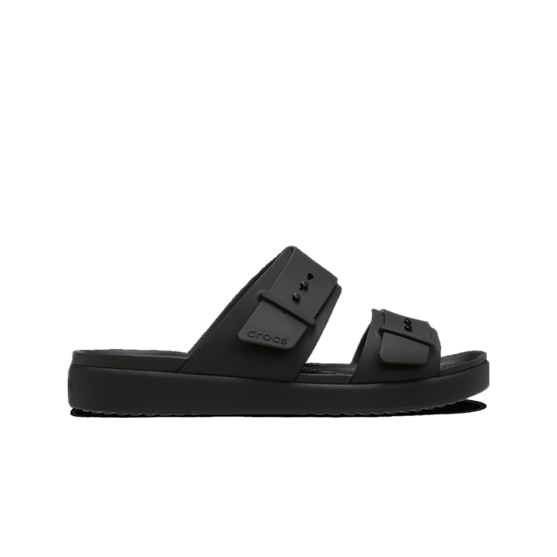 211215-001 (W) Crocs Brooklyn Buckle Sandal Black