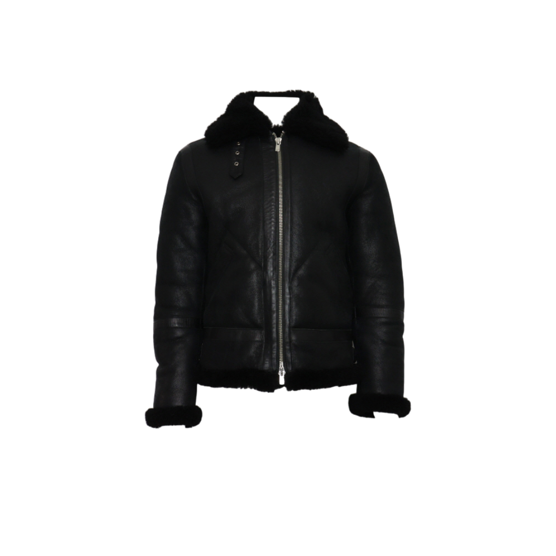 아크네 2AK173 블랙 이안 시어링 무스탕 남성 자켓aa64114(Acne 2AK173 Black Ian Shearling Mustang Jacket)