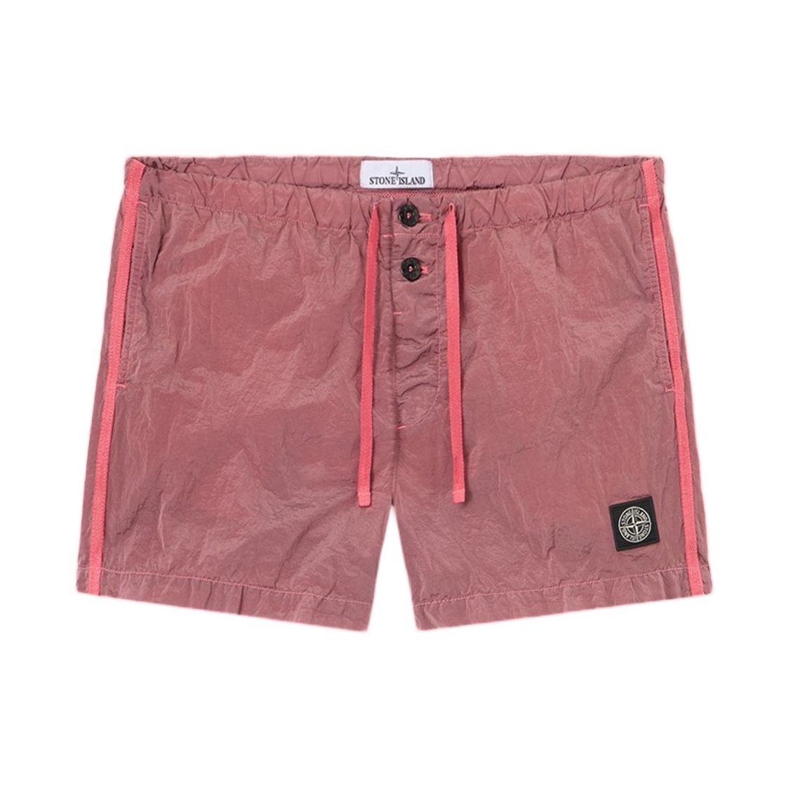 L2S15B1000-03S0043-V0089 Stone Island B100003 Nylon Metal In Econyl Slim-Fit Swim Shorts with Pockets Geranium - 26FW