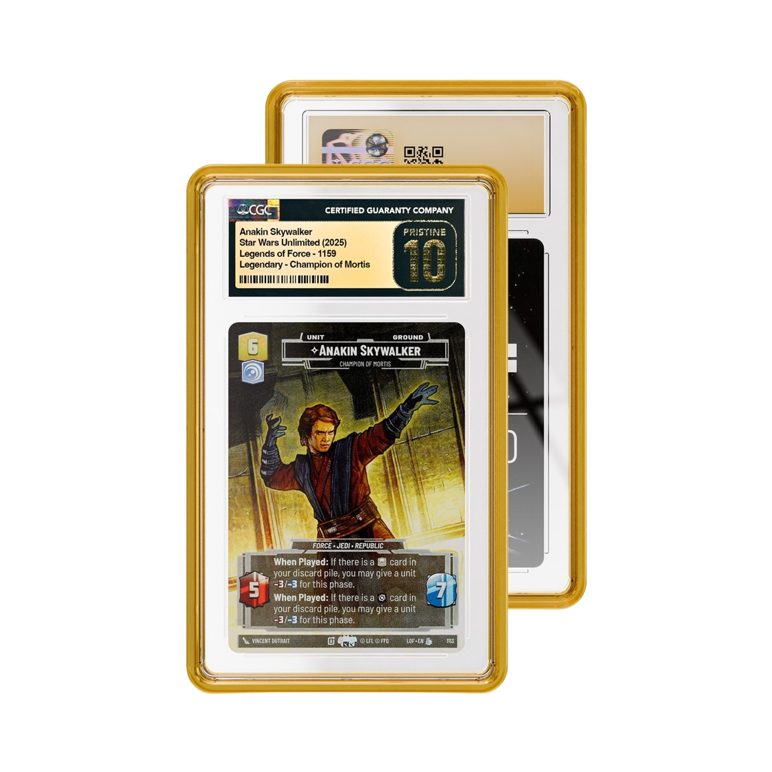로키 CGC 그레이디드가드 쥬얼 범퍼 케이스 옐로우(Locky CGC GradedGuard Jewel Bumper Case YELLO)