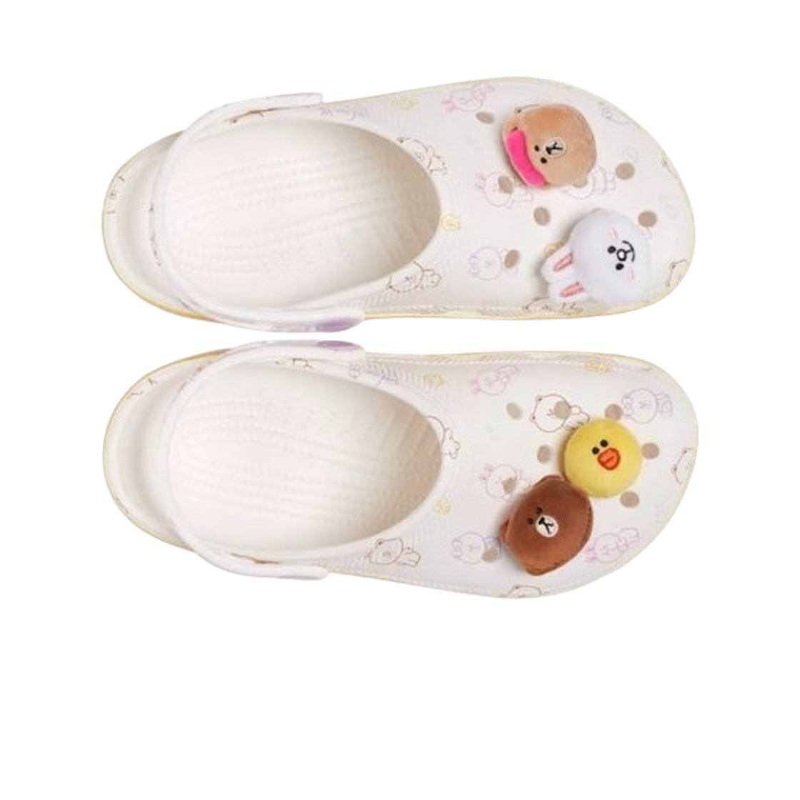 (TD) 크록스 x 라인 프렌즈 클래식 클로그 화이트((TD) Crocs x Line Friends Classic Clog White) - 2