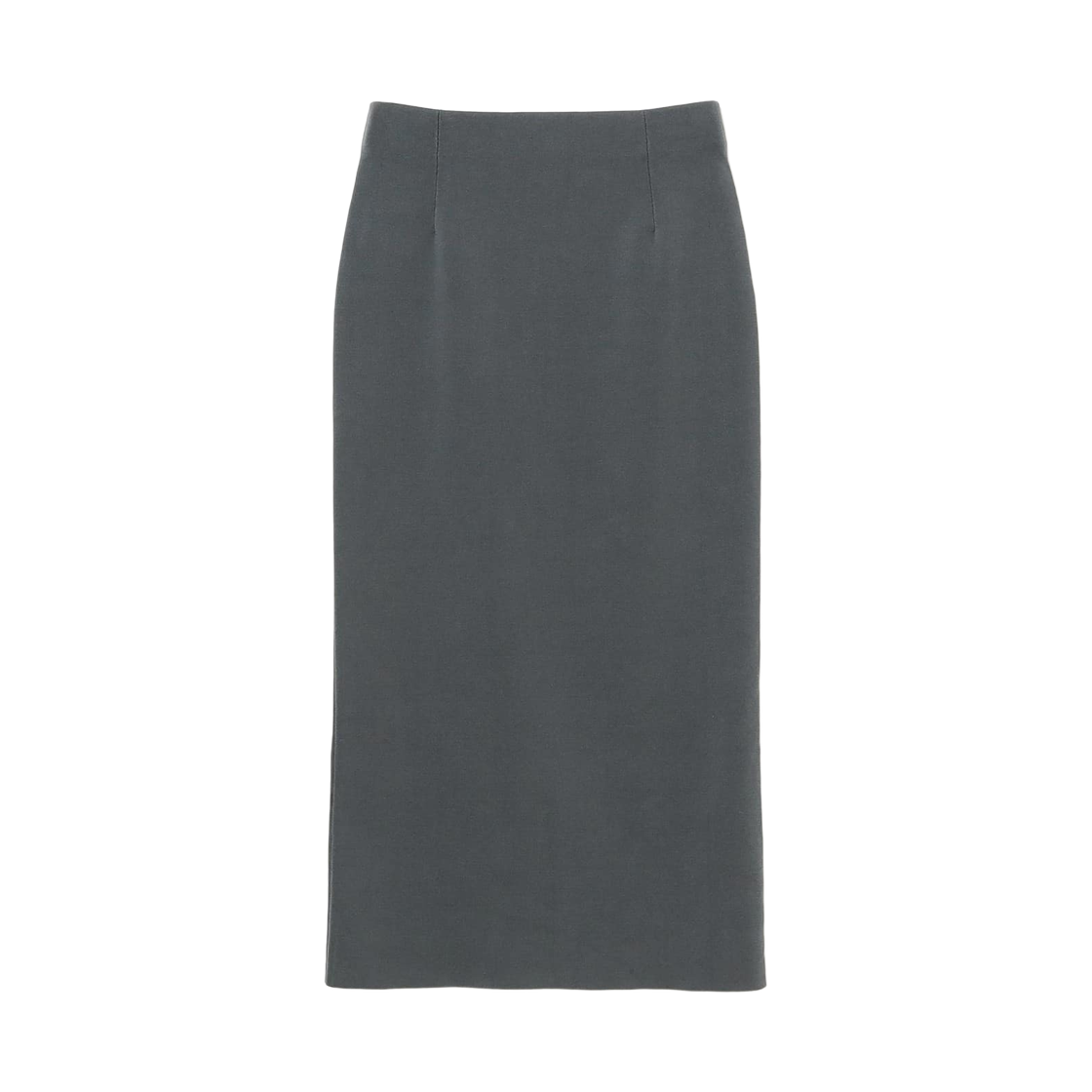(W) 데미 럭스 빔즈 심플 타이트 니트 스커트 .M 다크 그레이((W) Demi-Luxe Beams Simple Tight Knit Skirt .M Dark Grey)