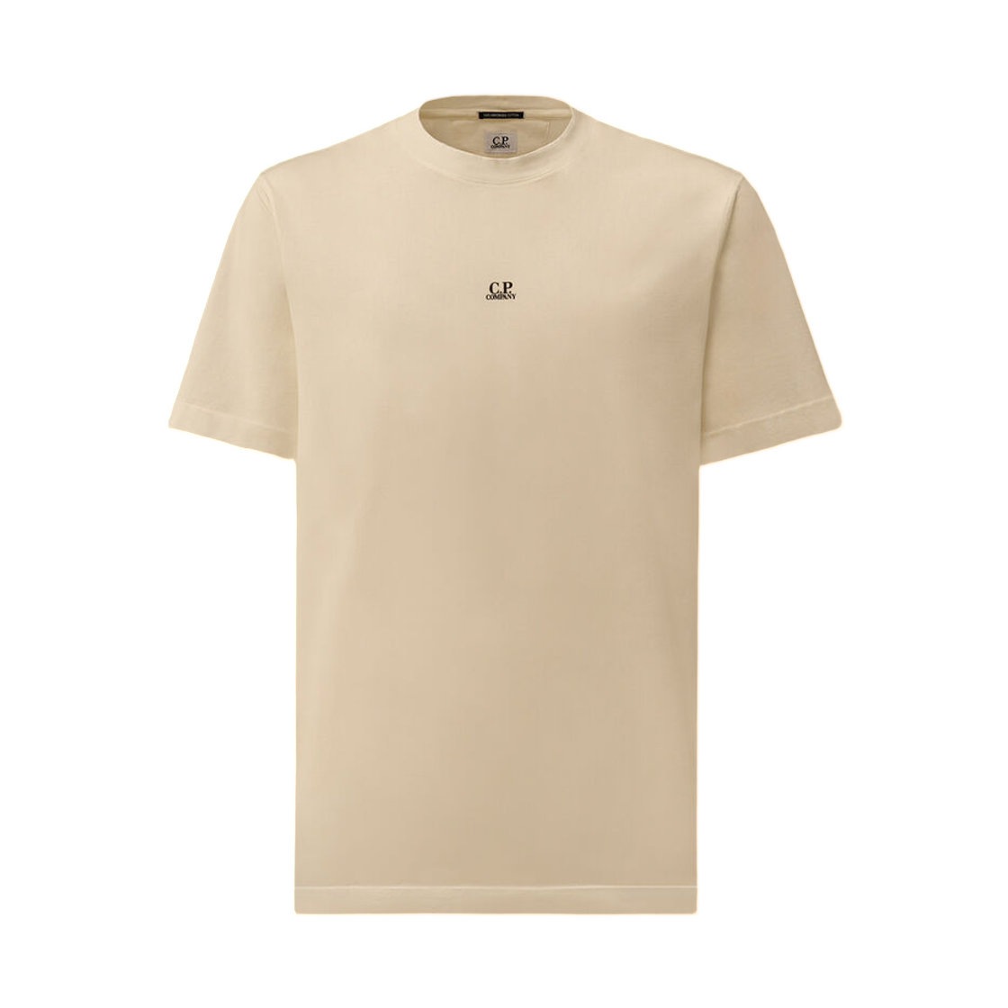 20CMTS114A006374G103 C.P. Company Mercerized Jersey 70/2 Gasato Short Sleeve T-Shirt Gauze White - 26SS