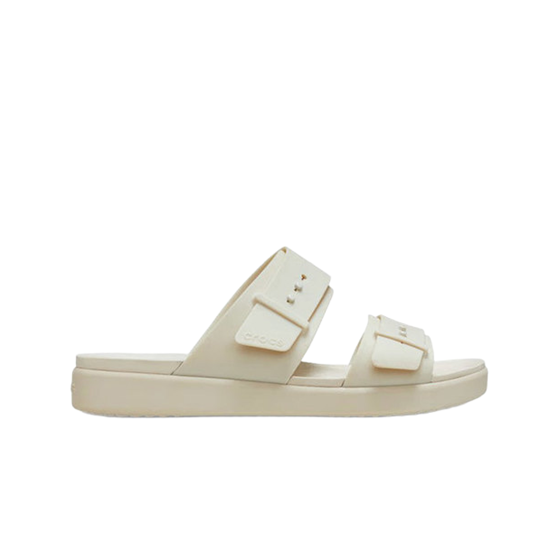211215-0LH (W) Crocs Brooklyn Buckle Sandal Sandstone