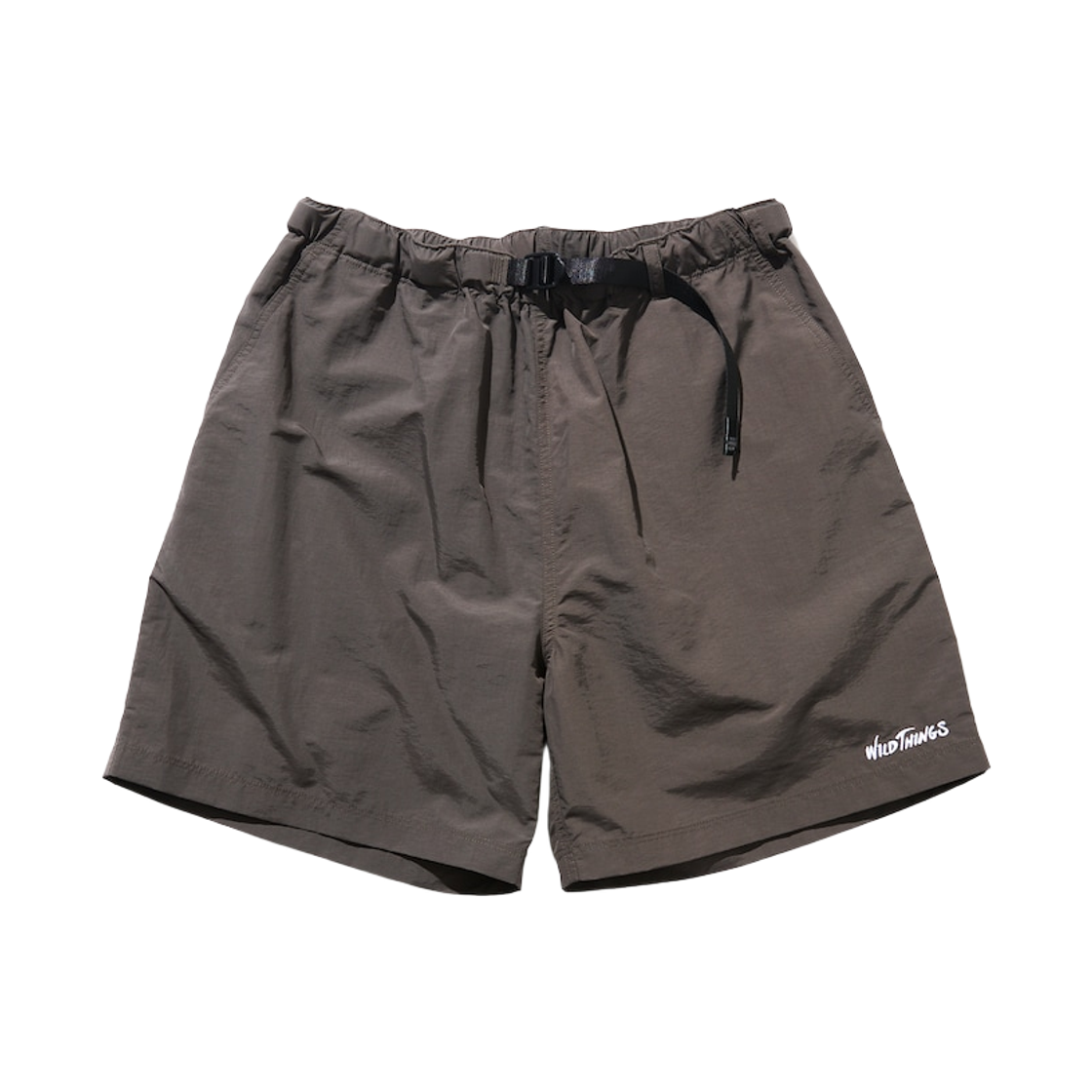 프릭스 스토어 x 와일드띵스 스페셜 오더 원 포인트 자수 클라이밍 쇼츠 차콜 그레이(Freak's Store x Wildthings Special Order One Point Embroidery Climbing Shorts Charcoal Gray) - 1