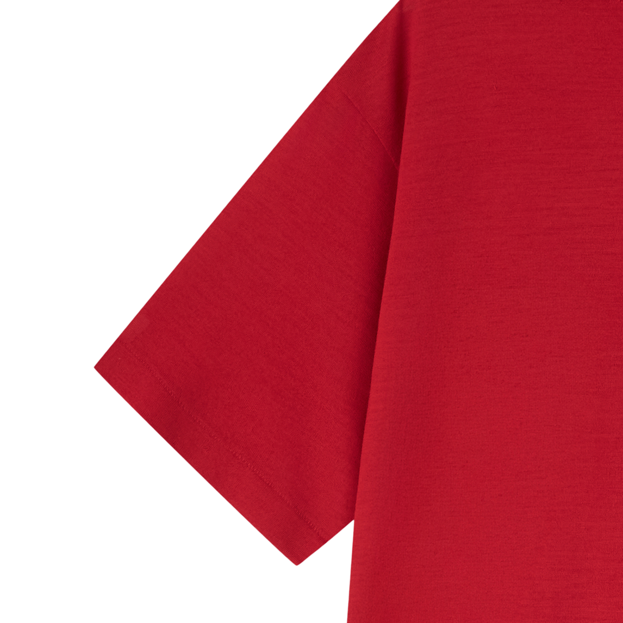 아크릴 울 스무스 티 레드 - 26FW(AKRYL Wool Smooth Tee Red - 26FW) - 4