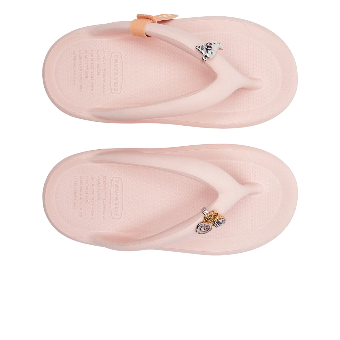 (W) 토앤토 x 시눈 제로비티 OG 참 세트 베이비 핑크((W) Taw&Toe x Sinoon Zerovity OG Charm Set Baby Pink) - 2