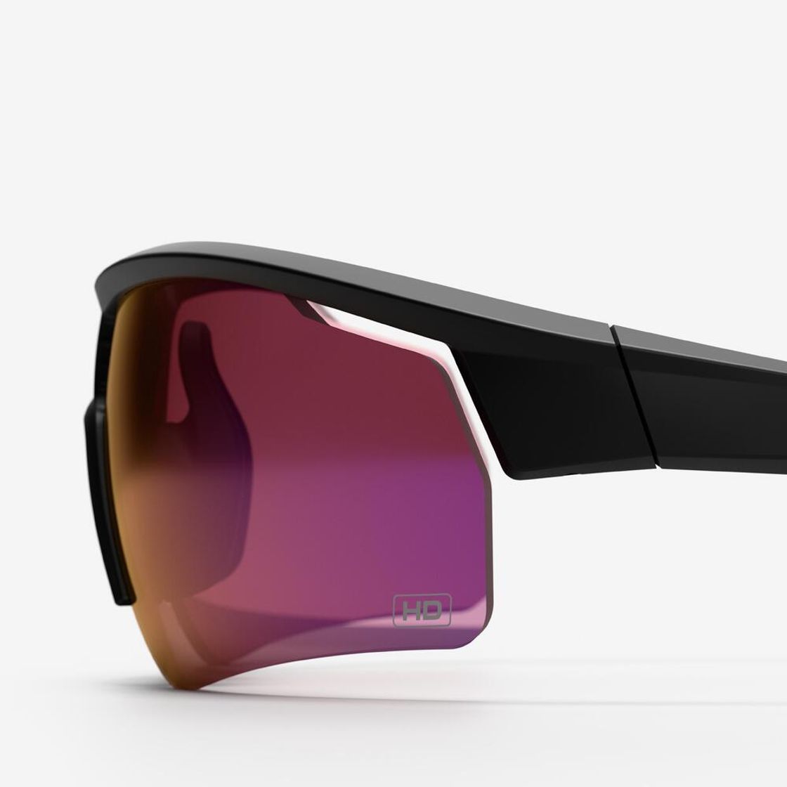 데카트론 성인 스포츠 선글라스 카테고리3 로드R 500 스모크 블랙(DECATHLON Adult Sports Sunglasses Category 3 RoadR 500 Smoke Black) - 3