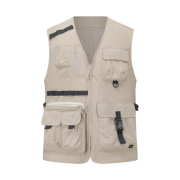 DECATHLON Men's Hiking Vest NH500 Luna Beige