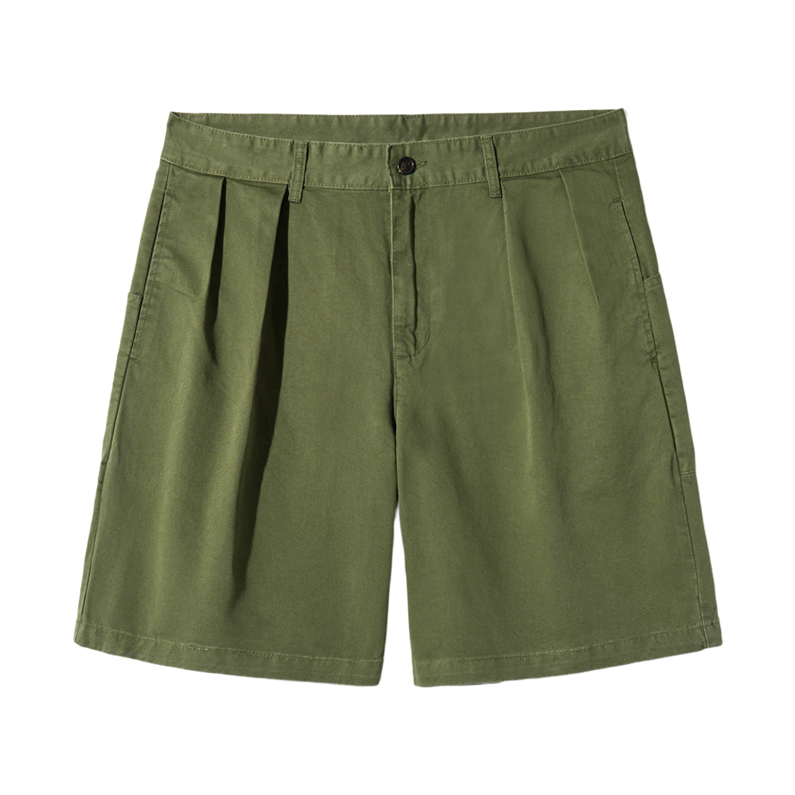 아노트 워시드 오피스 하이커 쇼츠 올리브(ANNOT Washed Office Hiker Shorts Olive)