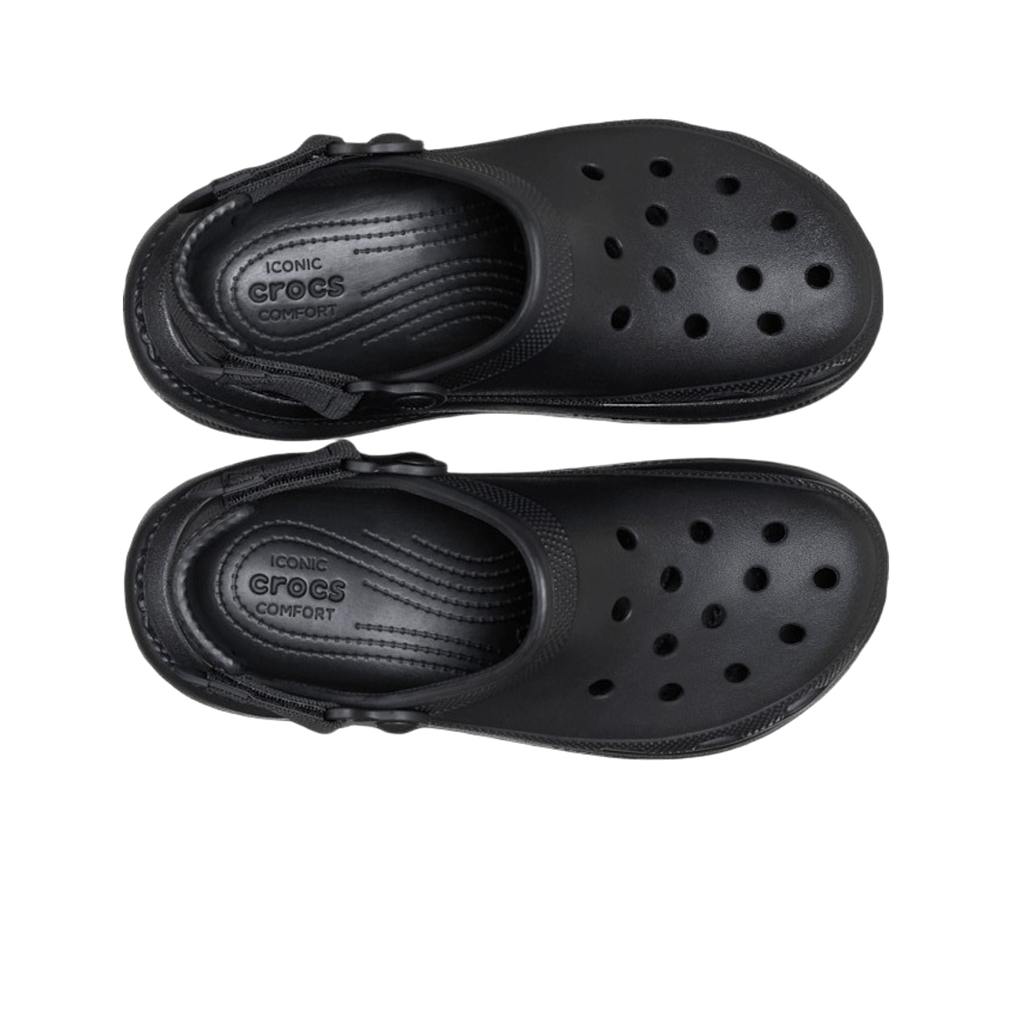 크록스 뉴 크러쉬 클로그 블랙(Crocs New Crush Clog Black) - 2