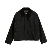 Barbour Spey Oversized Casual Jacket Classic Black