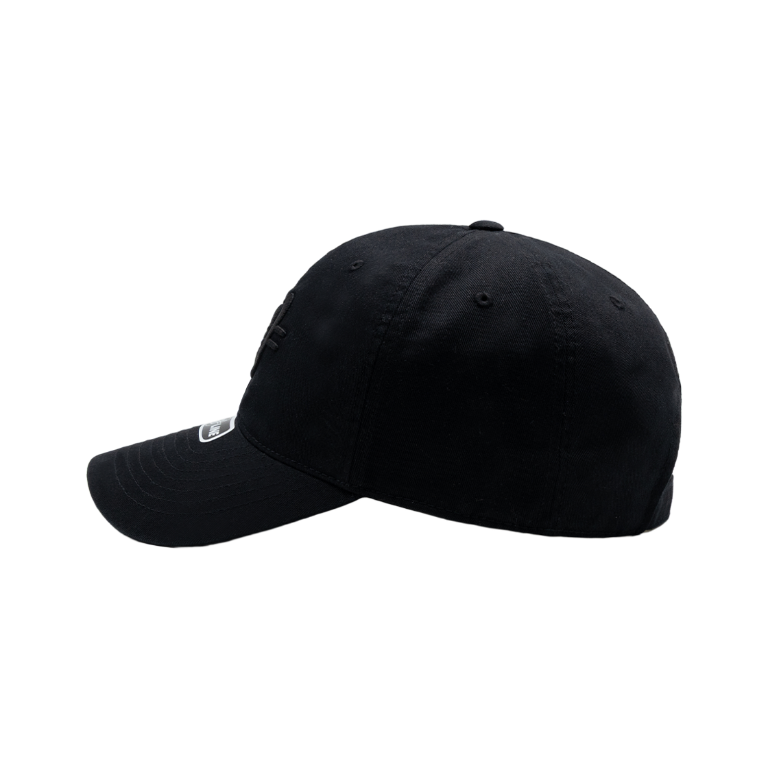위얼드월드 베이직 W로고 볼캡 블랙(Weird World Basic W Logo Ball Cap Black) - 3