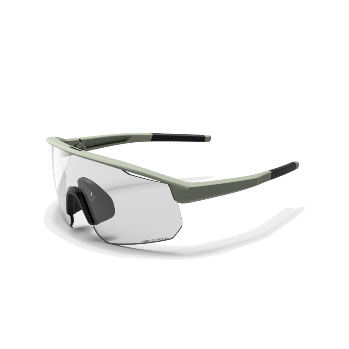 데카트론 스포츠 선글라스 포토크로믹렌즈 퍼프 500 세이지 그린(DECATHLON Sports Sunglasses Photochromic Lens Perf 500 Sage Green)