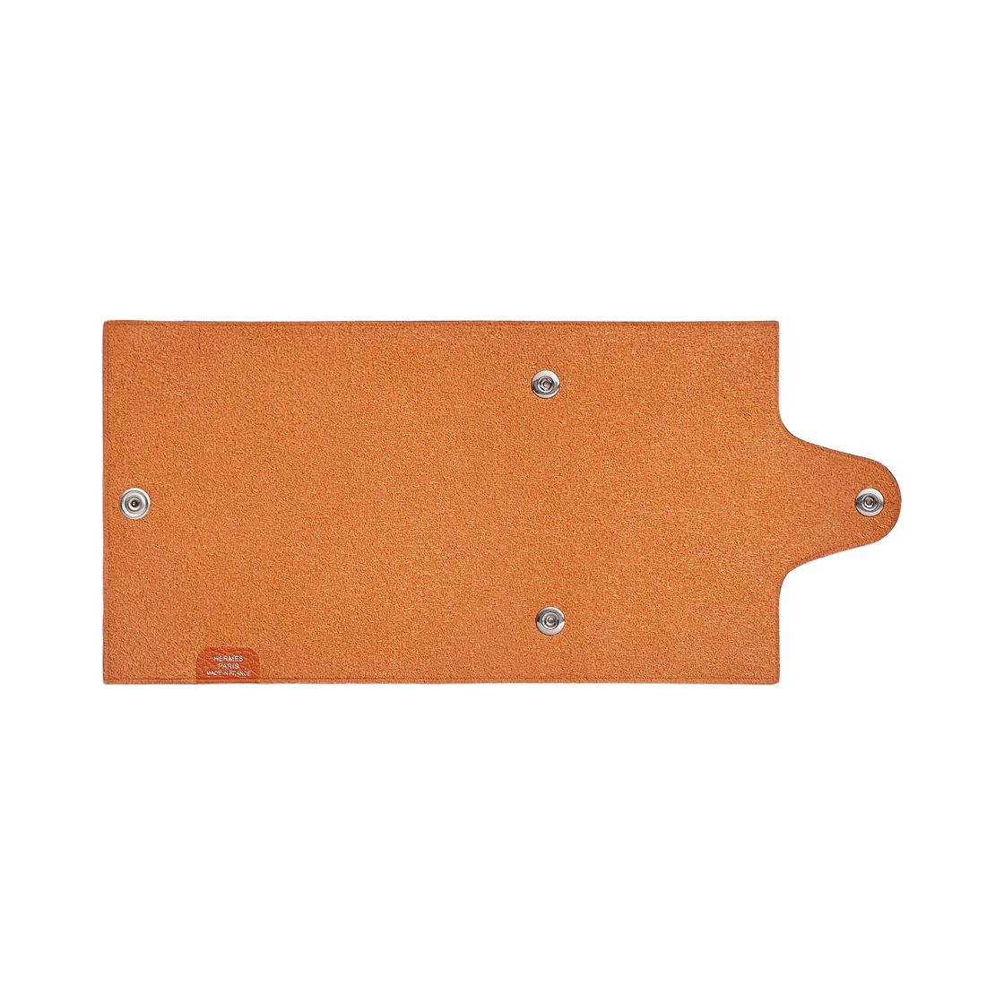 에르메스 율리스 미니 노트북 커버 토고 & 팔라듐 하드웨어 오랑쥬(Hermes Ulysse Mini Notebook Cover Togo & Palladium Orange) - 2
