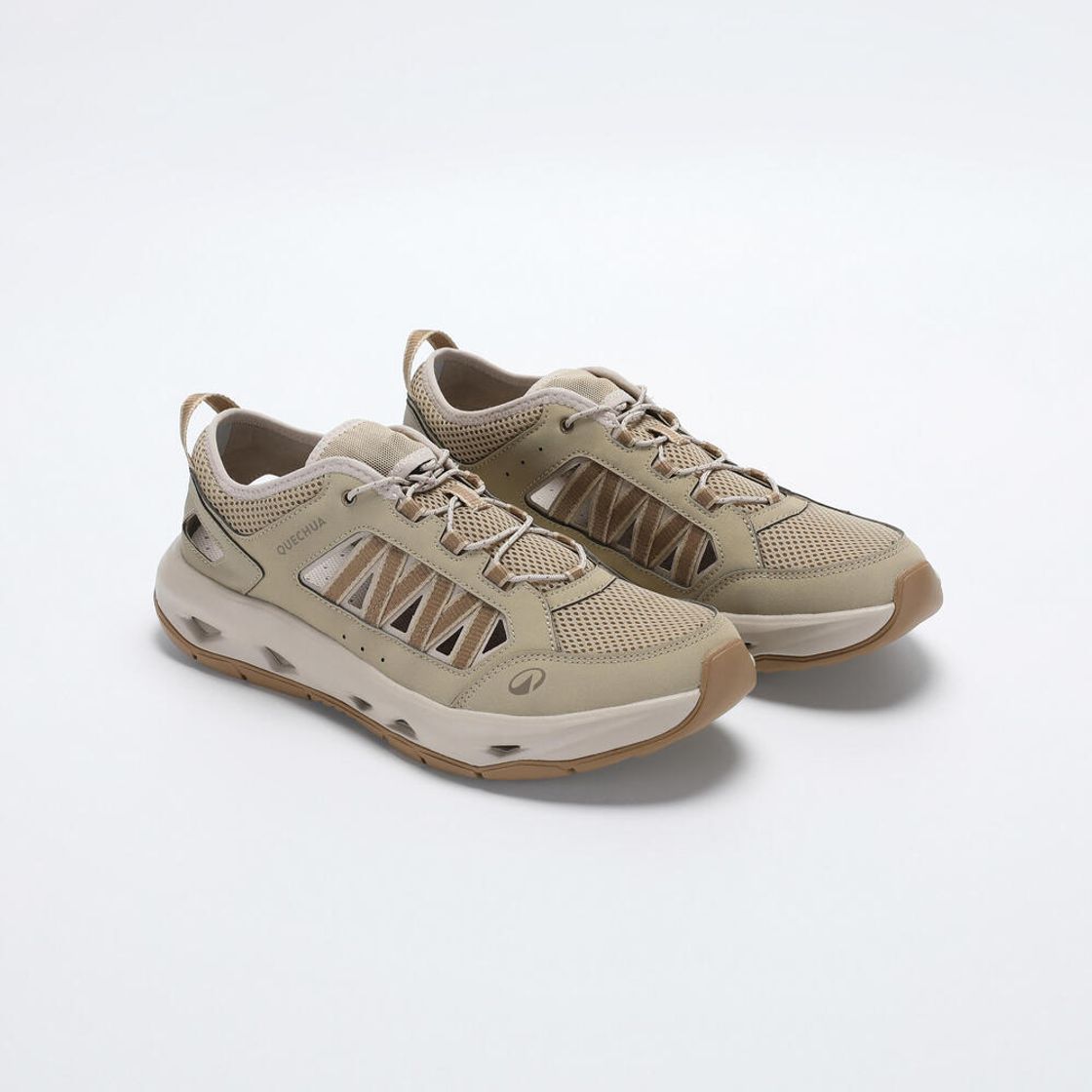 데카트론 남성 아쿠아 하이킹 샌들 NH900 듄 베이지(DECATHLON Men's Aqua Hiking Sandals NH900 Dune Beige) - 3