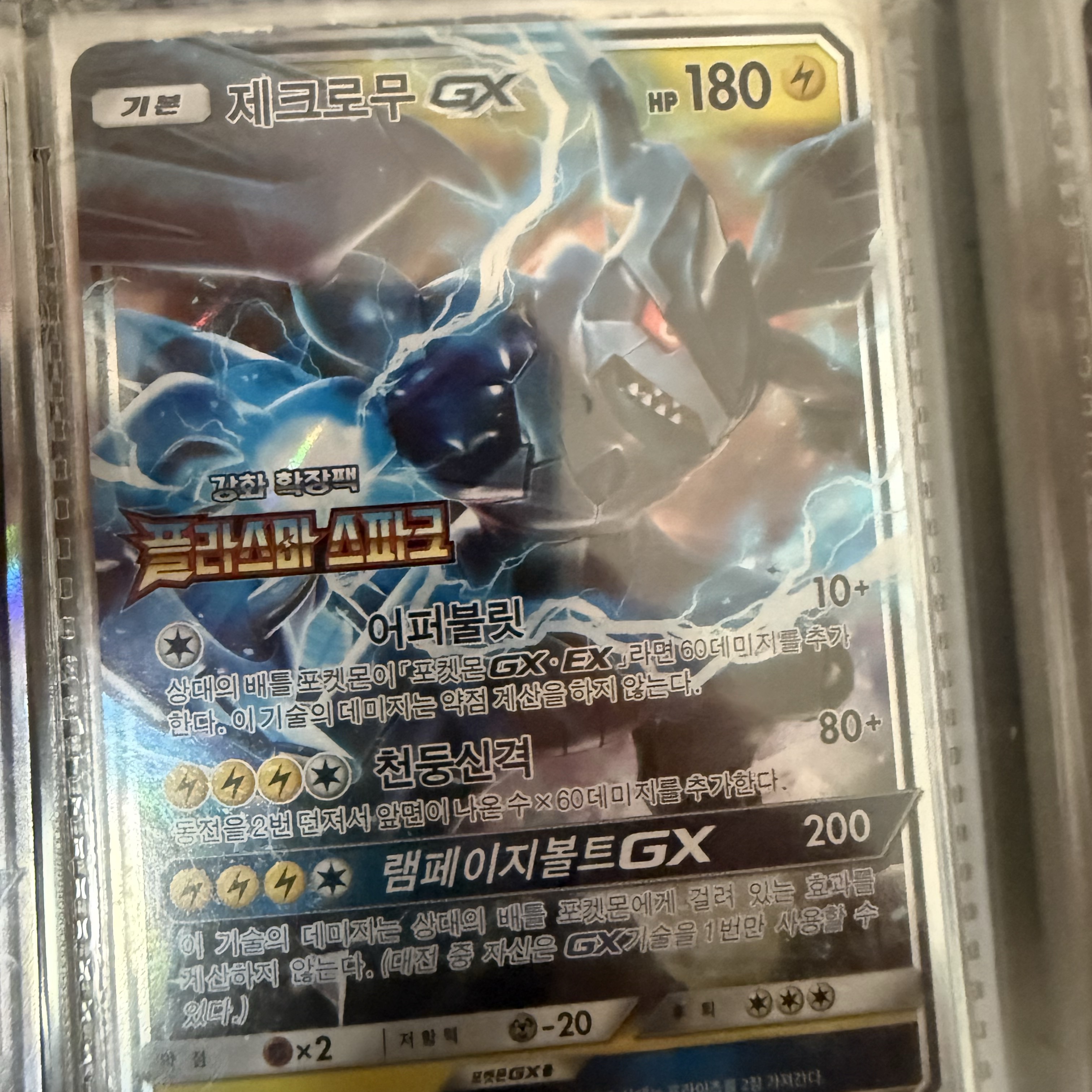 Pokemon TCG Zekrom GX P Sun & Moon Promos (Japanese Ver.) 착용 스타일