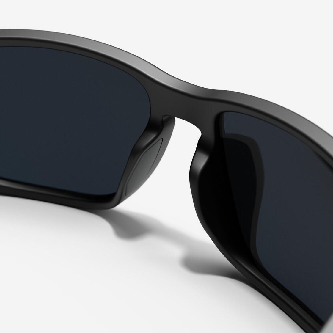 데카트론 스포츠 편광렌즈 스퀘어 선글라스 익스플로어 500 스모크 블랙(DECATHLON Sports Polarized Lens Square Sunglasses Explore 500 Smoke Black) - 10
