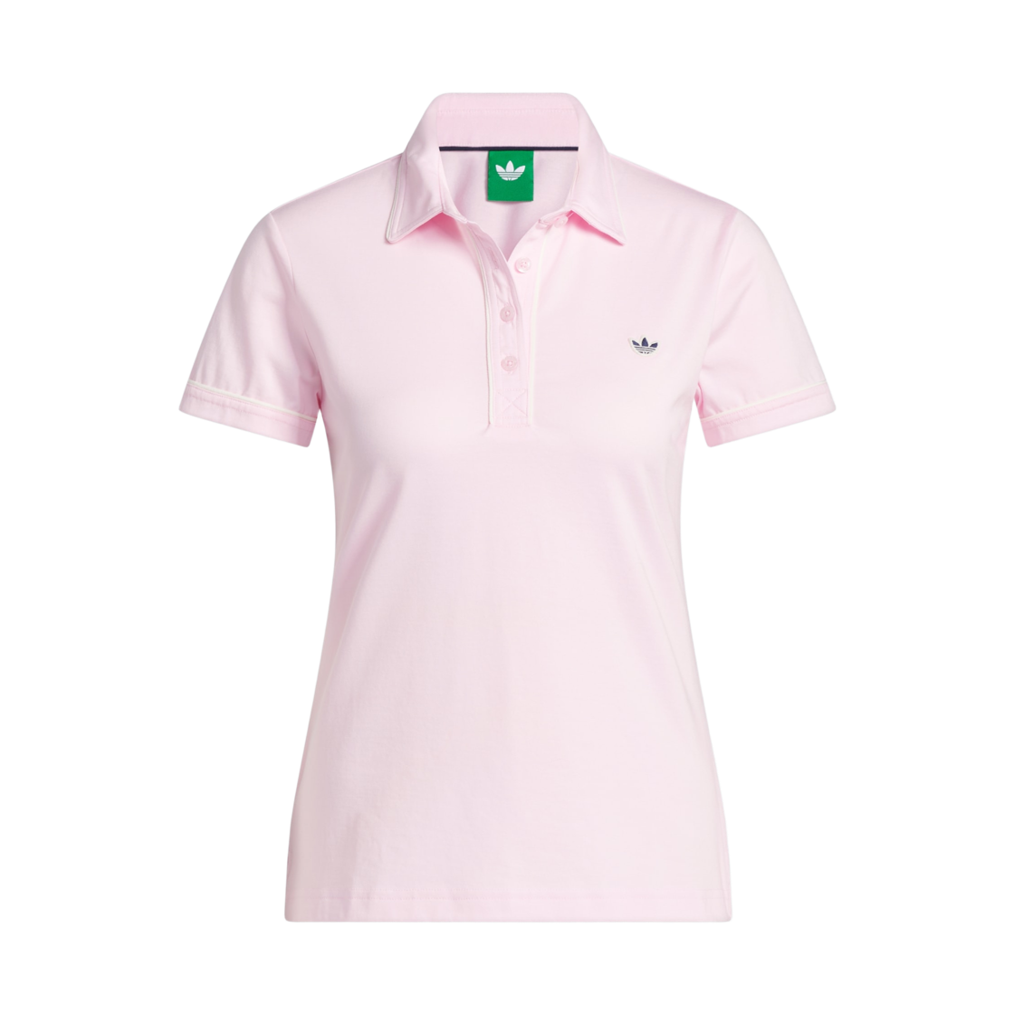 KB8600 (W) Adidas Solid Polo Clear Pink - KR Sizing