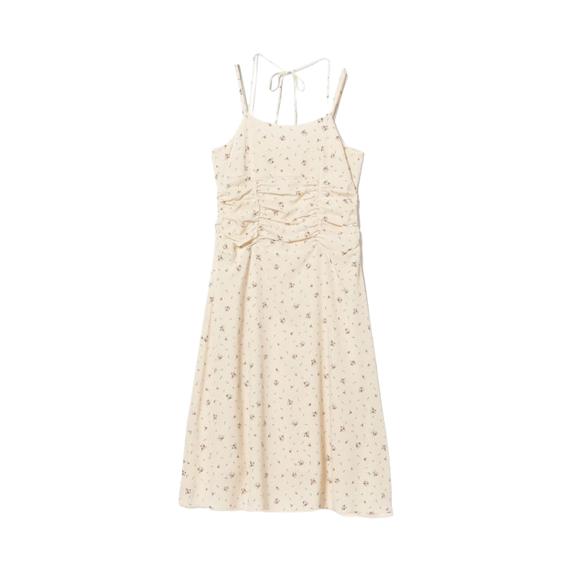 61-26-1584-370 (W) Ray Beams Floral Print Camisole Dress Ivory
