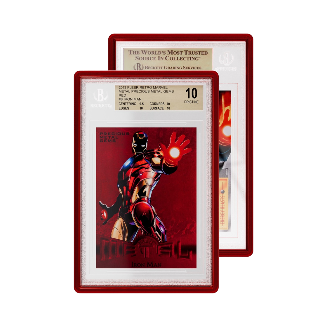 로키 BGS 그레이디드가드 쥬얼 범퍼 케이스 레드(Locky BGS GradedGuard Jewel Bumper Case RED)