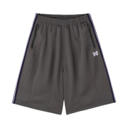 Needles x LHP H.D. Track Pants Shorts Poly Smooth Charcoal