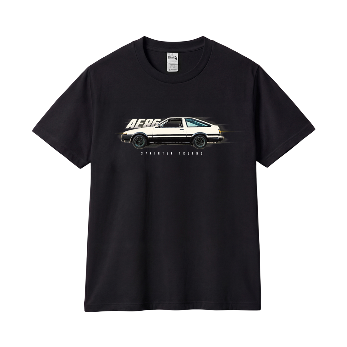 길단 x 빈티지컬렉션 AE36 티셔츠 블랙(Gildan x Vintage Collection AE86 T-Shirt Black)