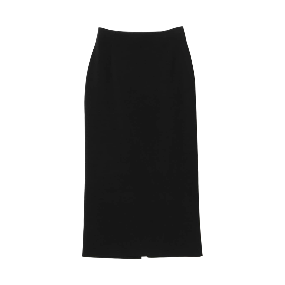 (W) 데미 럭스 빔즈 심플 타이트 니트 스커트 .M 블랙((W) Demi-Luxe Beams Simple Tight Knit Skirt .M Black) - 1