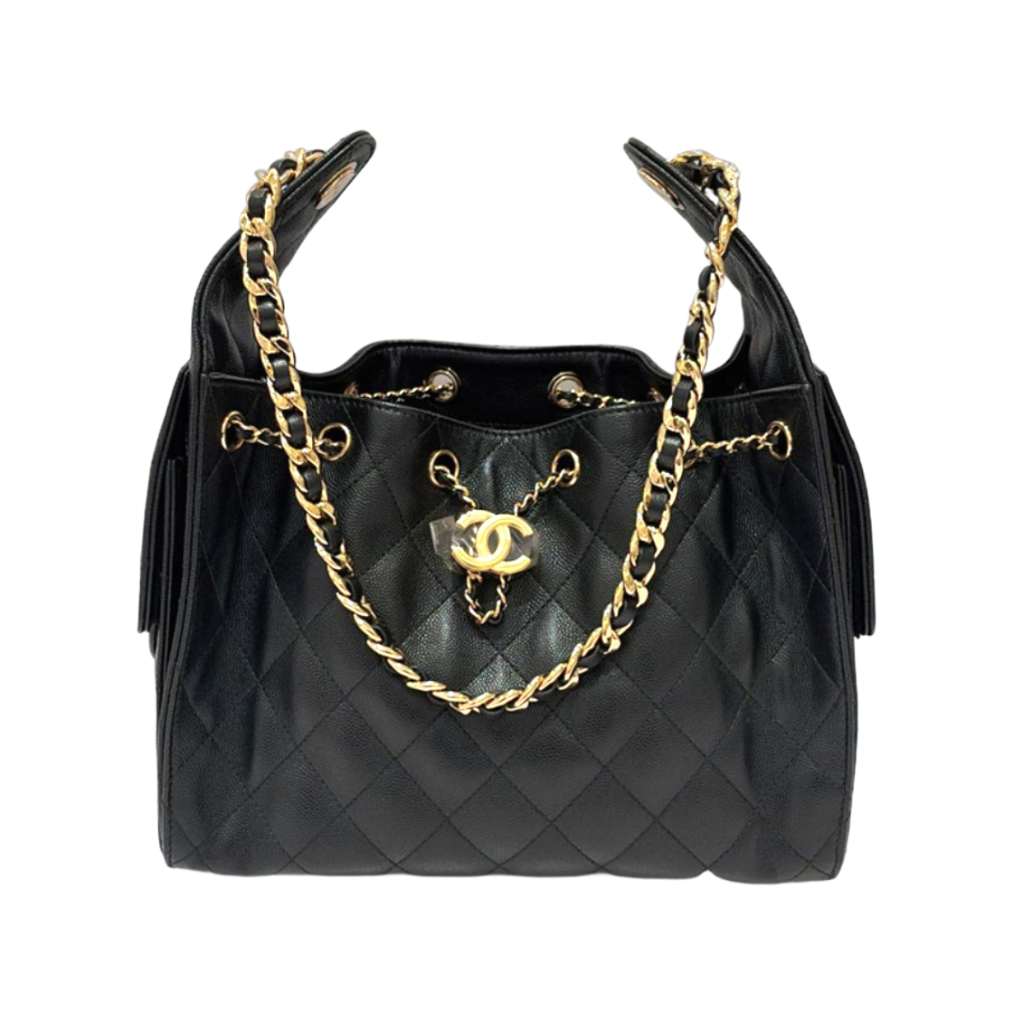 샤넬 25 스몰 백 그레인드 카프스킨 & 골드 메탈 블랙(Chanel 25 Small Bag Grained Calfskin & Gold Black) - 1