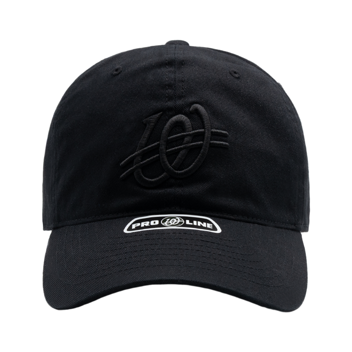 위얼드월드 베이직 W로고 볼캡 블랙(Weird World Basic W Logo Ball Cap Black) - 2