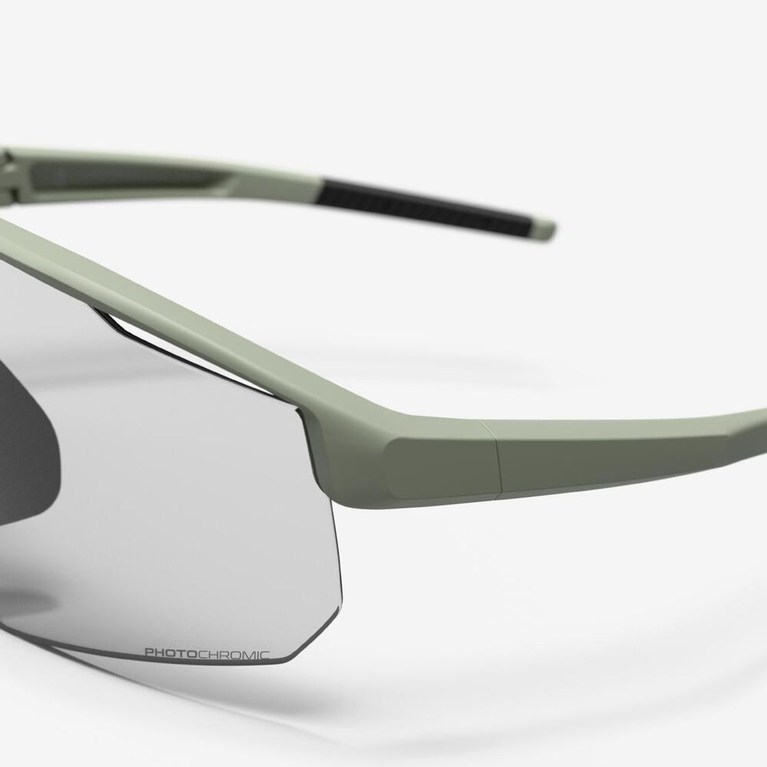 데카트론 스포츠 선글라스 포토크로믹렌즈 퍼프 500 세이지 그린(DECATHLON Sports Sunglasses Photochromic Lens Perf 500 Sage Green) - 9
