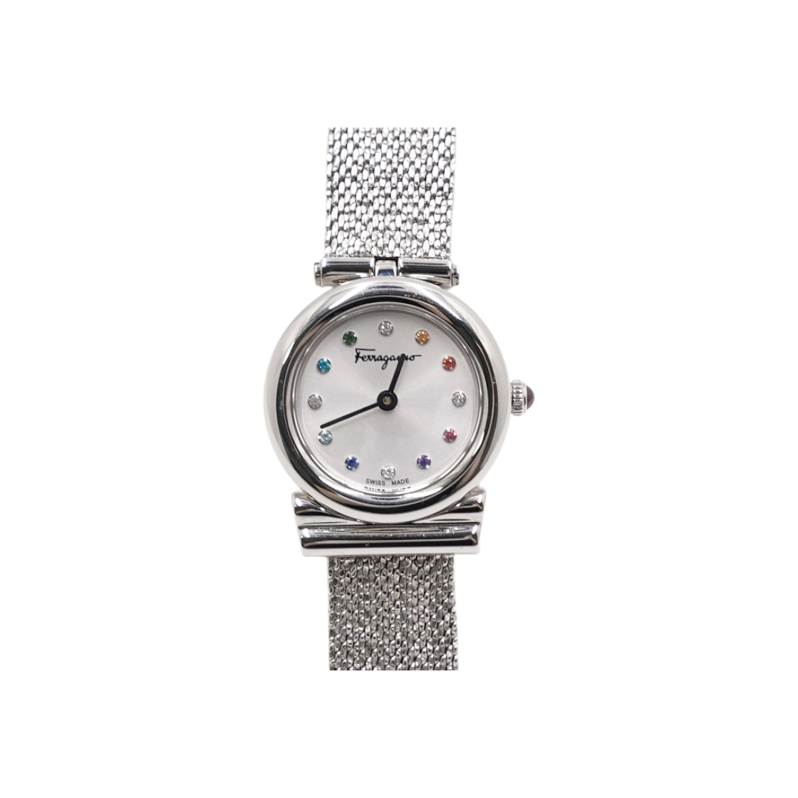 ITWBBPMK3OIE Ferragamo Gancini Steel Jewelry Quartz Watch