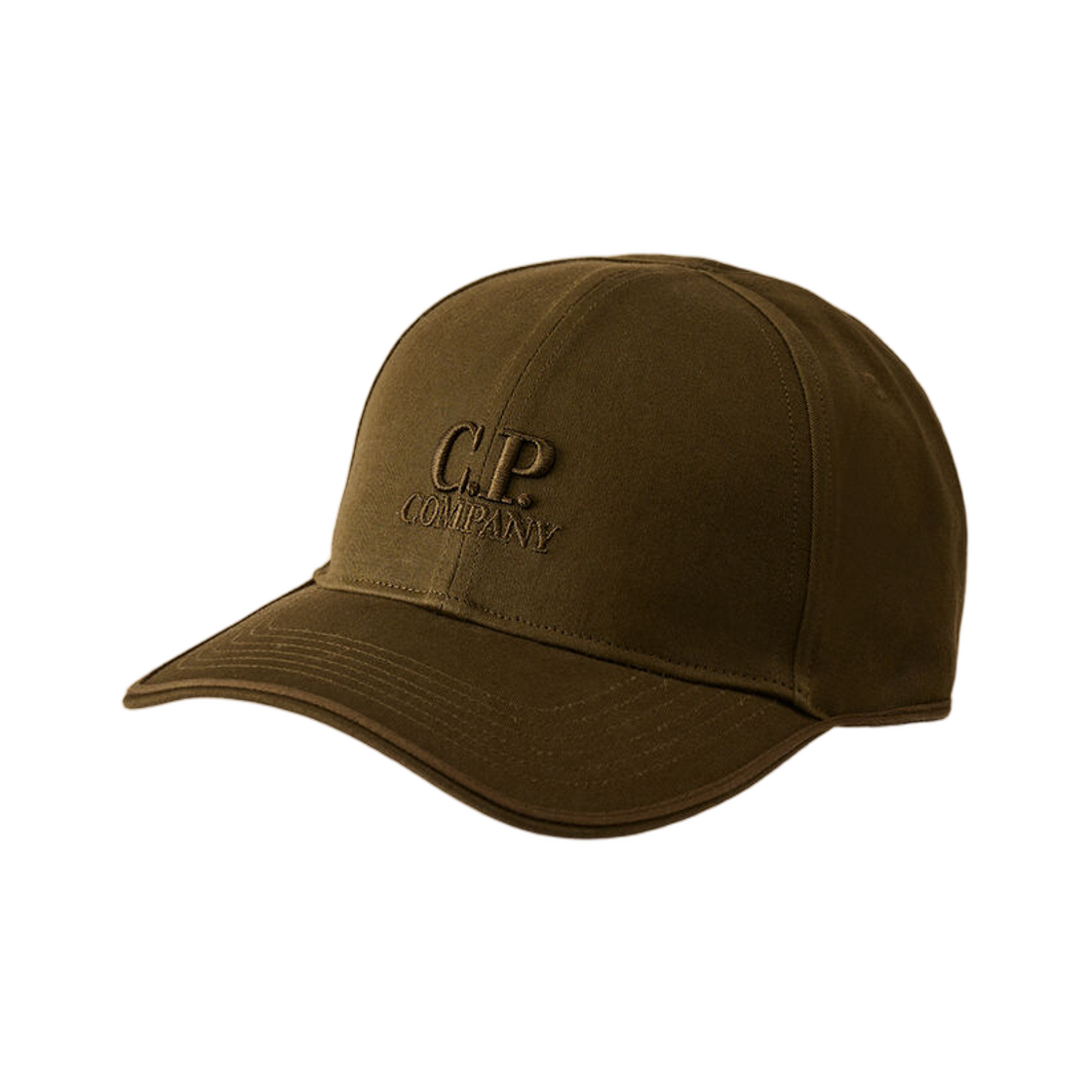20CMAC048A006288A683 C.P. Company Gabardine Contrast Cap Ivy Green - 25FW