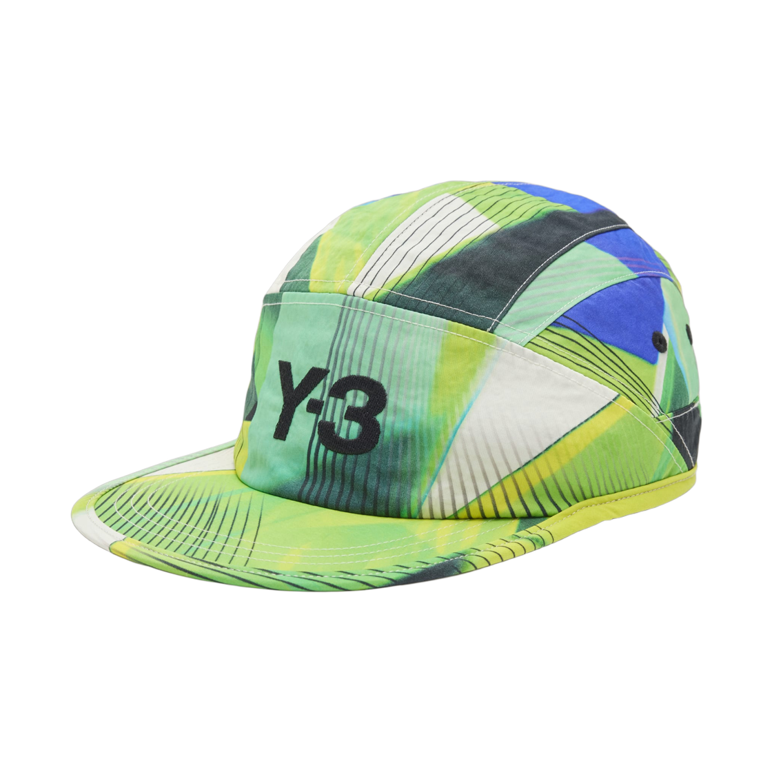 Y-3 올오버 프린트 러닝 캡 애시드 옐로우 소닉 잉크(Y-3 Allover Print Running Cap Acid Yellow Sonic Ink)