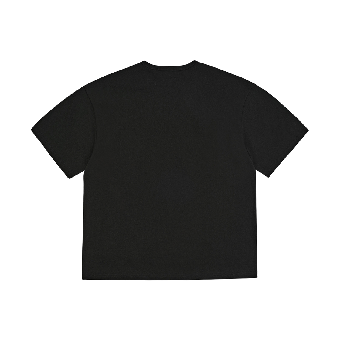 노디 프라우들리 헨리넥 반팔 크롭 티셔츠 블랙(NODI Proudly Henley Neck Crop Tee Black) - 2