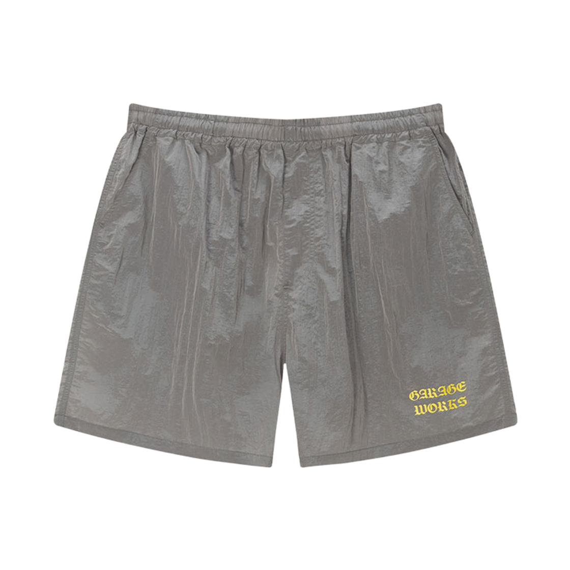 인세인개러지 베이직 그래픽 나일론 쇼츠_그레이(INSANE GARAGE Basic Graphic Nylon Shorts_Gray)