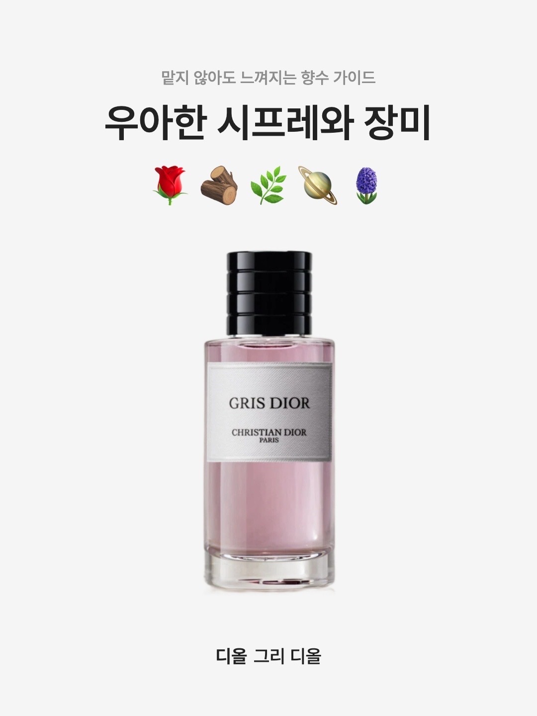 Dior Gris Dior Eau De Parfum 50ml, Dior Gris Dior Eau De Parfum 40ml 착용 스타일 - 1