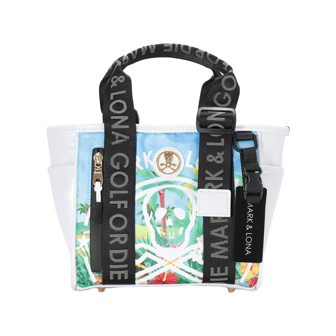 MLS-6A-SB42 Mark & Lona Riviera Cart Tote White