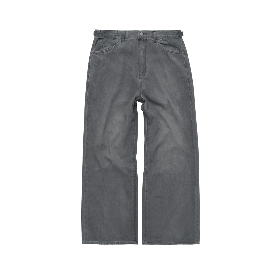 폴리테루 코티드 고시마 데님 팬츠 그레이(Polyteru Coated Gosima Denim Pants Gray)