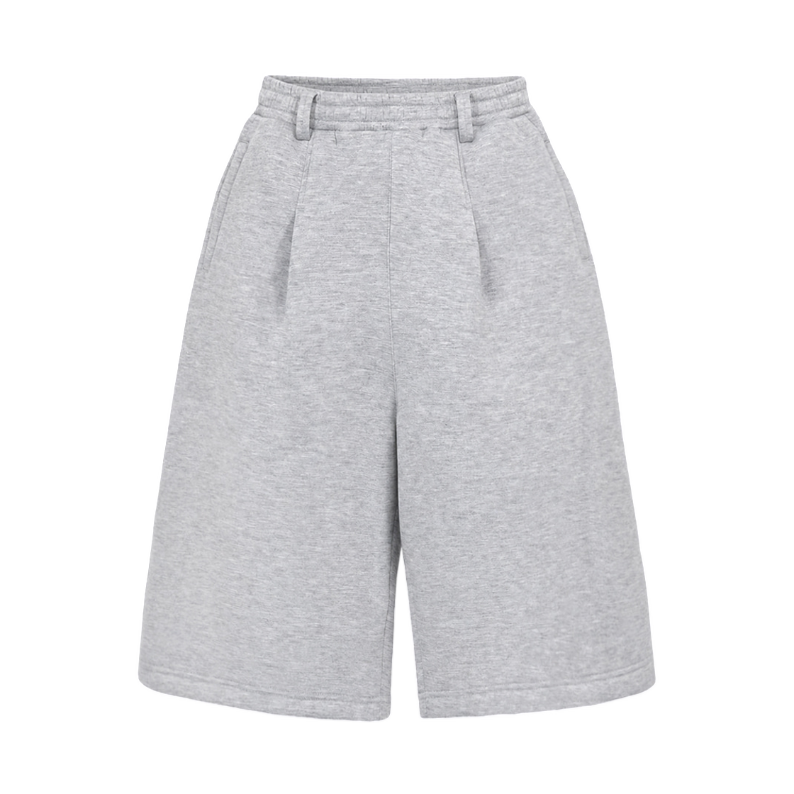 카미엔 패널 버뮤다 팬츠 멜란지 그레이(Kamien Panel Bermuda Pants Melange Gray)