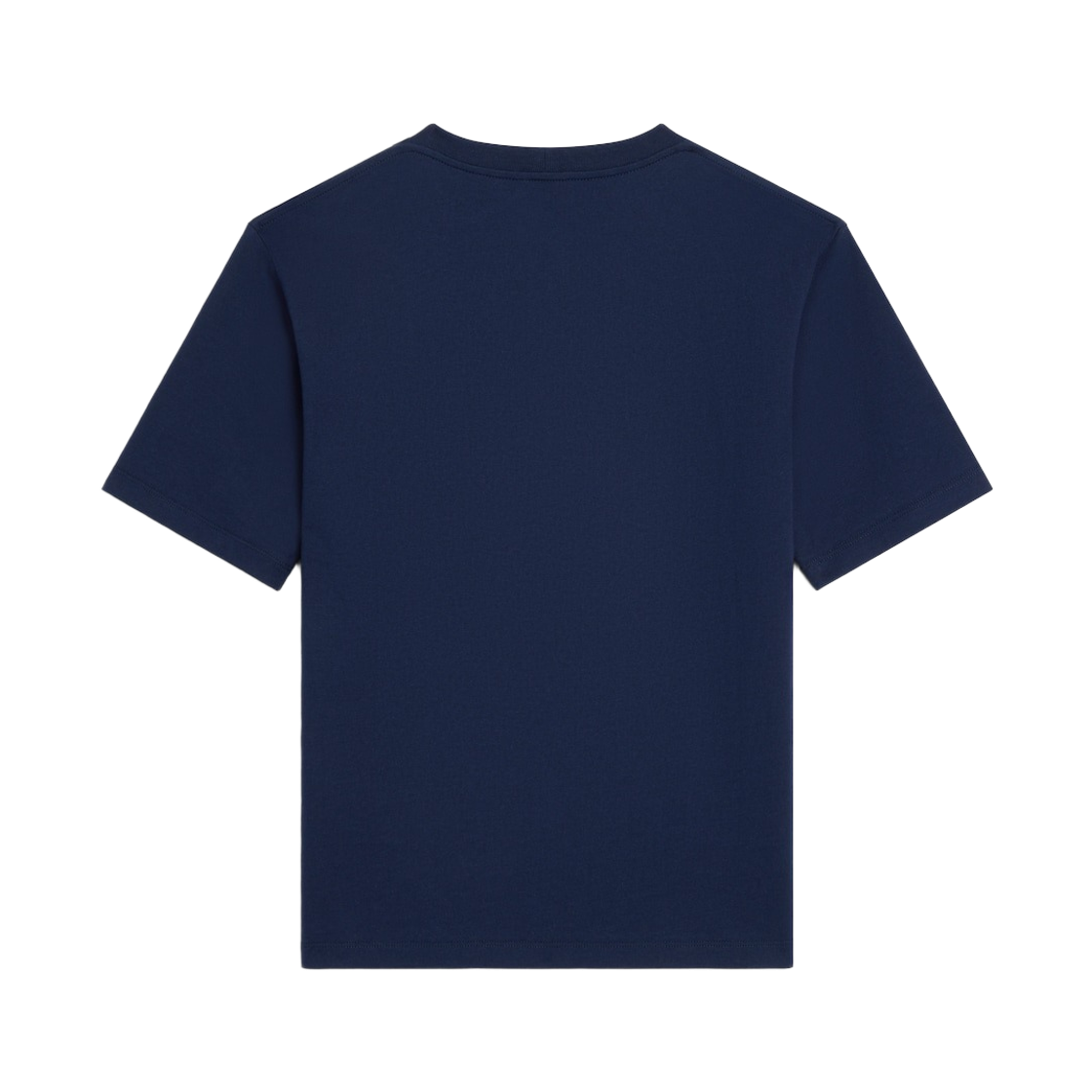 (W) 셀린느 루즈 티셔츠 코튼 저지 네이비 잉크 화이트((W) Celine Loose T-Shirt in Cotton Jersey Navy Ink White) - 2