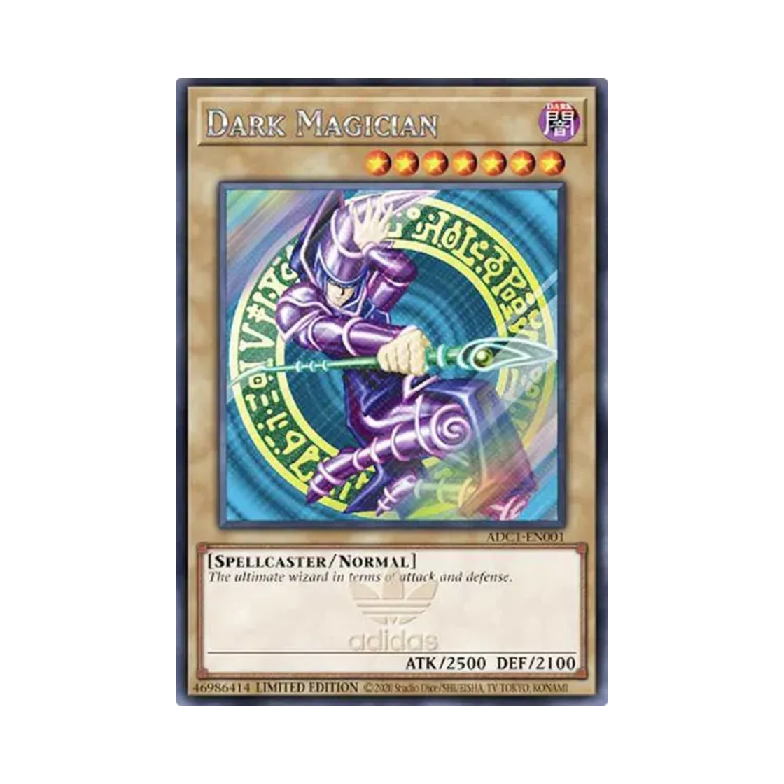 ADC1-EN001 Yu-Gi-Oh OCG Dark Magician SE Adi2000 Yu-Gi-Oh! Yugi’s World Attached Promos (Japanese Ver.)