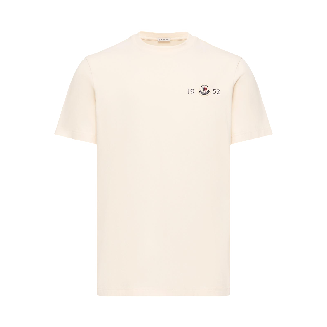 L2-091-8C00052-8790F-034 Moncler Logo Cotton T-Shirt White - 26FW