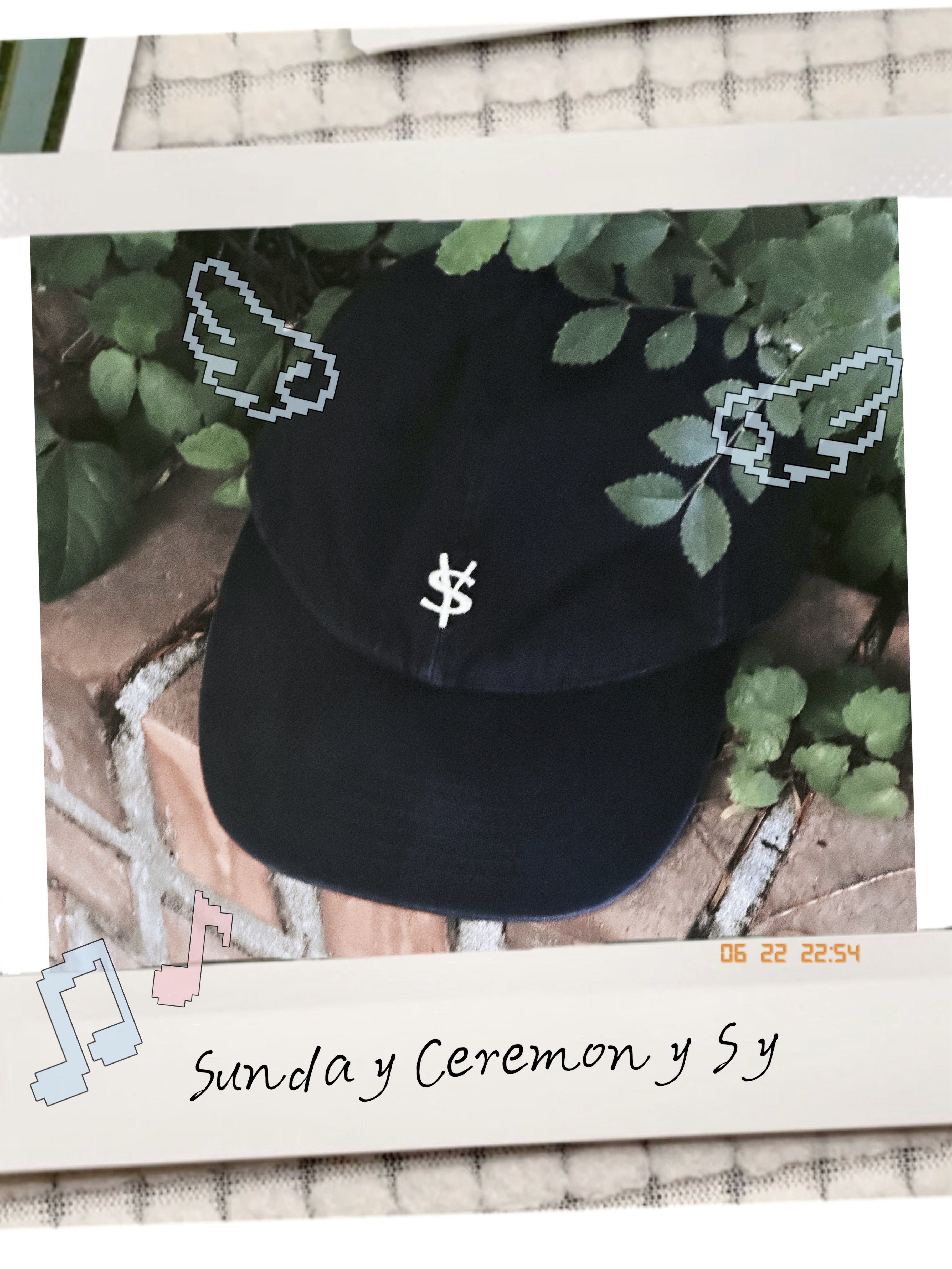 Jordan 1 x Travis Scott Retro Low OG SP Black Phantom, [예약 배송] Sunday Ceremony Sy Classic Vintage Logo Cap - Navy 착용 스타일 - 5