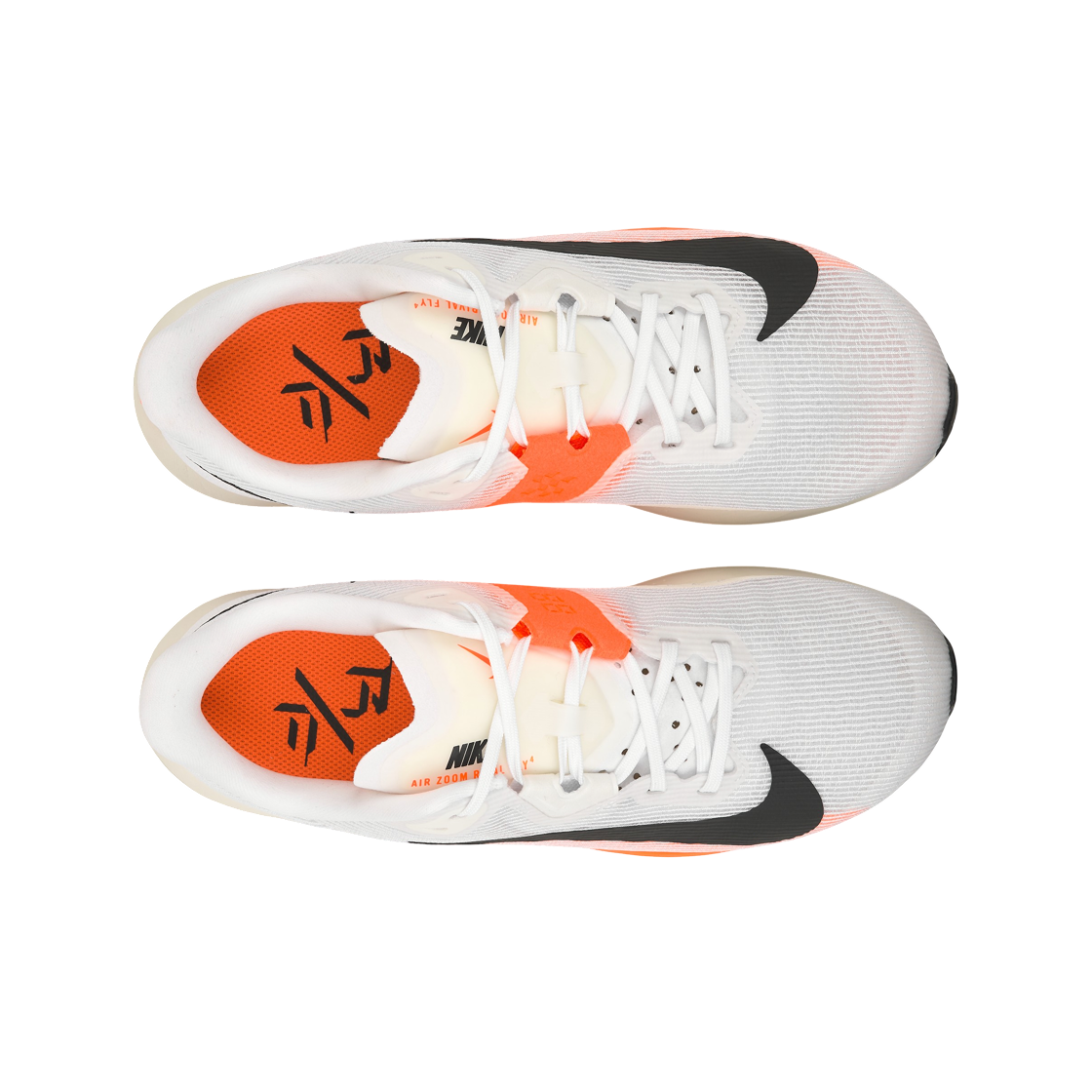 나이키 에어 줌 라이벌 플라이 4 화이트 토탈 오렌지(Nike Air Zoom Rival Fly 4 White Total Orange) - 5